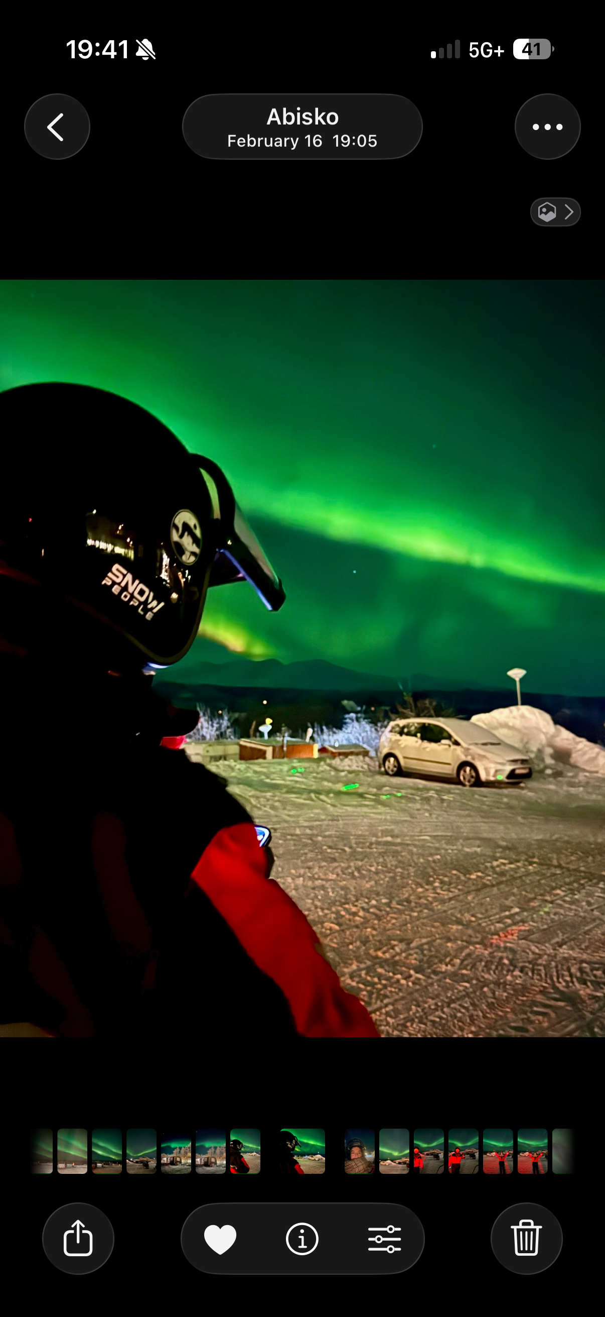 Snowmobile Aurora Campaign — Content Creation campaign by Ally Lyon